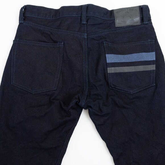 Momotaro Selvedge Denim Jeans 0306-IBSP Tight Tapered 15.7oz Indigo Black Japan - Picture 10 of 16